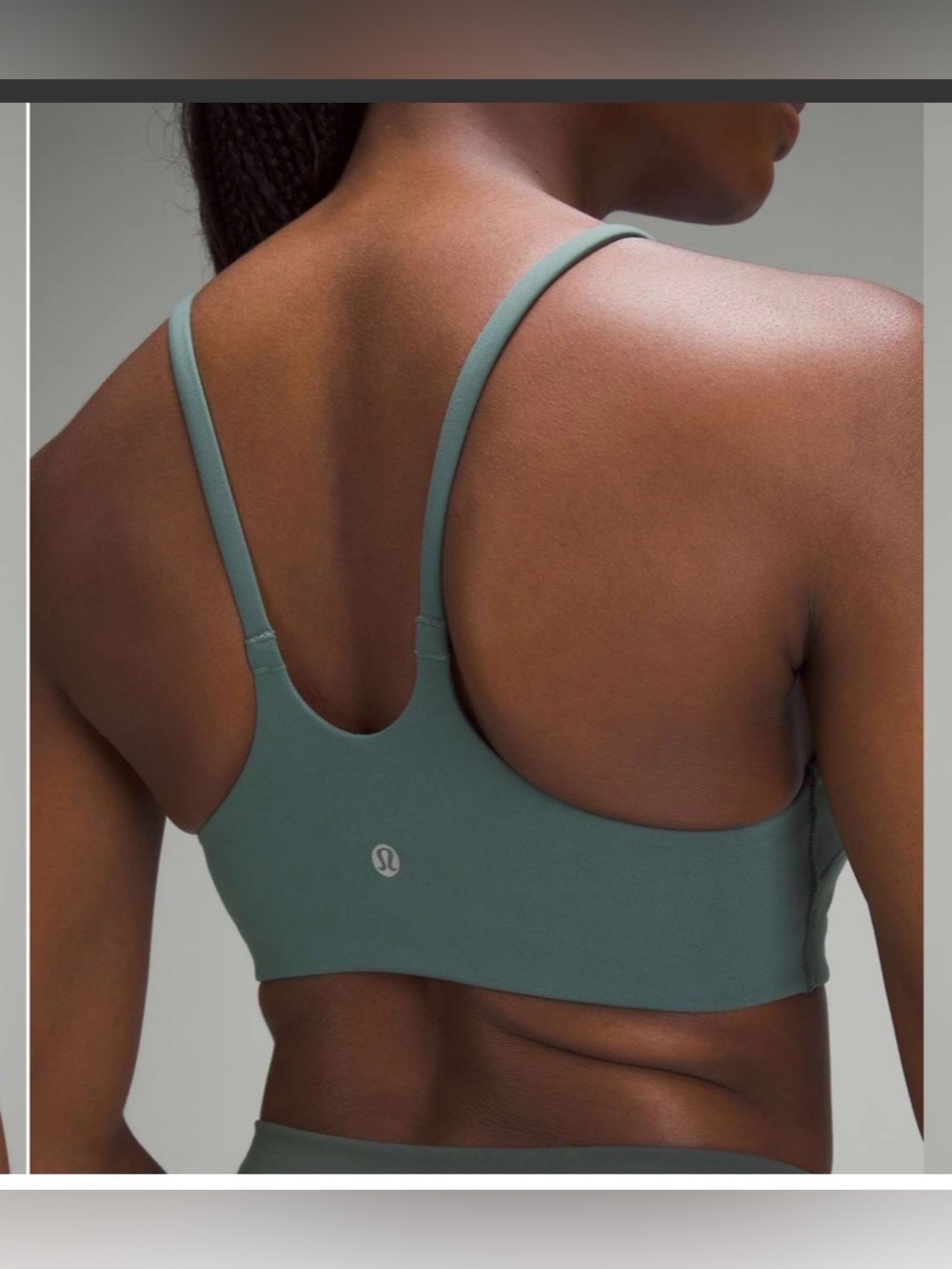 Lululemon Wunder Train Strappy Racer Bra Light Support C/D Cup , size 4